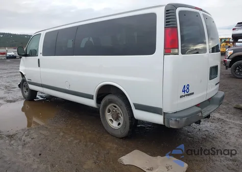 2001 Chevrolet Express from USA, damaged, VIN 1GAHG39R911221487